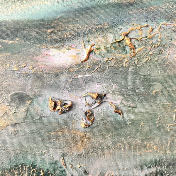 "Örnen" 120*100 cm semiabstrakt tavla akryl på duk