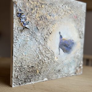 "Fashionista" 50*50 cm semiabstrakt tavla akryl på duk