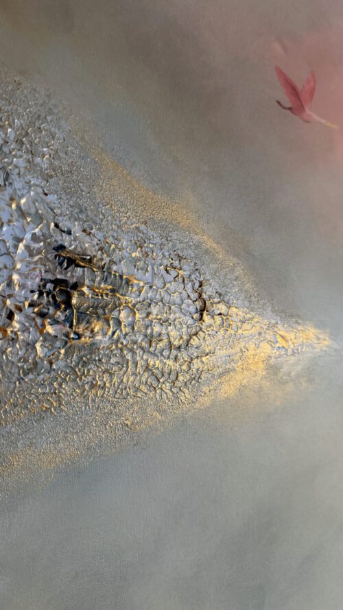 ”In search of unity” 120*100 cm semiabstract acrylic painting on canvas