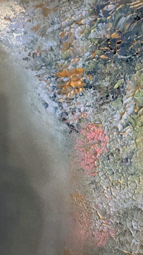 ”In search of unity” 120*100 cm semiabstract acrylic painting on canvas