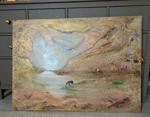 ”Den Gyllene ängen” 110*80 cm