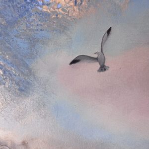 Lykesil semiabstrakt i triptyc 150/70