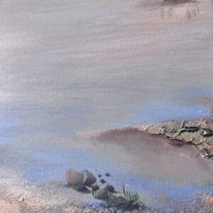 Lykesil semiabstrakt i triptyc 150/70