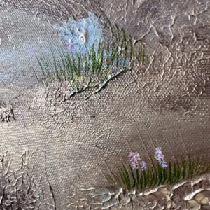 Lykesil semiabstrakt i triptyc 150/70