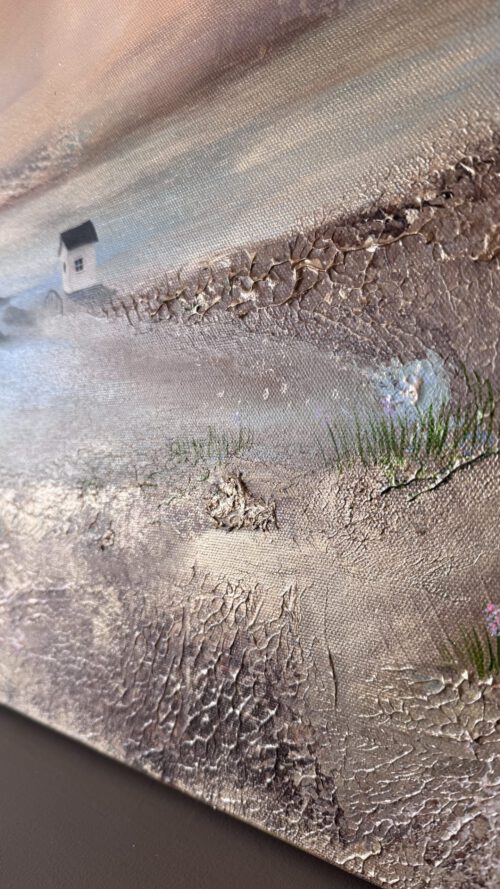 Lykesil semiabstrakt i triptyc 150/70