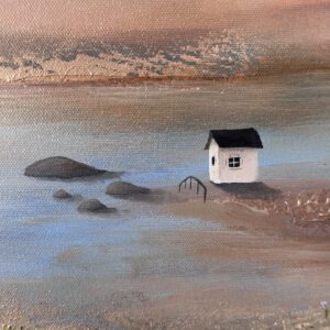 Lykesil semiabstrakt i triptyc 150/70