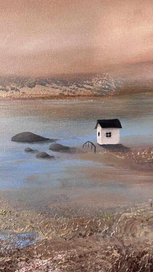 Lykesil semiabstrakt i triptyc 150/70