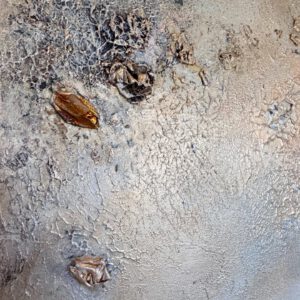 Unik semiabstrakt tavla "Happy storks" 60*80 cm