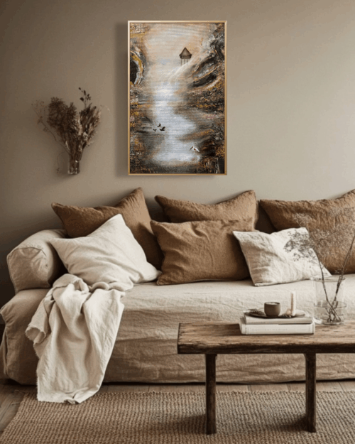 pixelcut-export-86.png "Brazil" 50*70cm "deep edge" semiabstrakt tavla akryl på duk