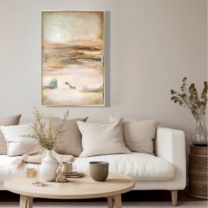 "Dreamy sunset" painting 40*60*1,5 cm