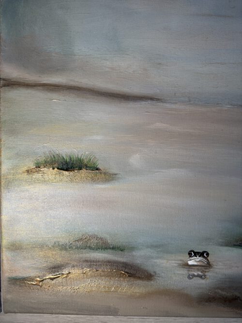 IMG_1096 Unik semiabstrakt tavla i triptyk 150/70 "Luftig lycka"