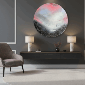 90cm i diameter "Calm in the Storm"