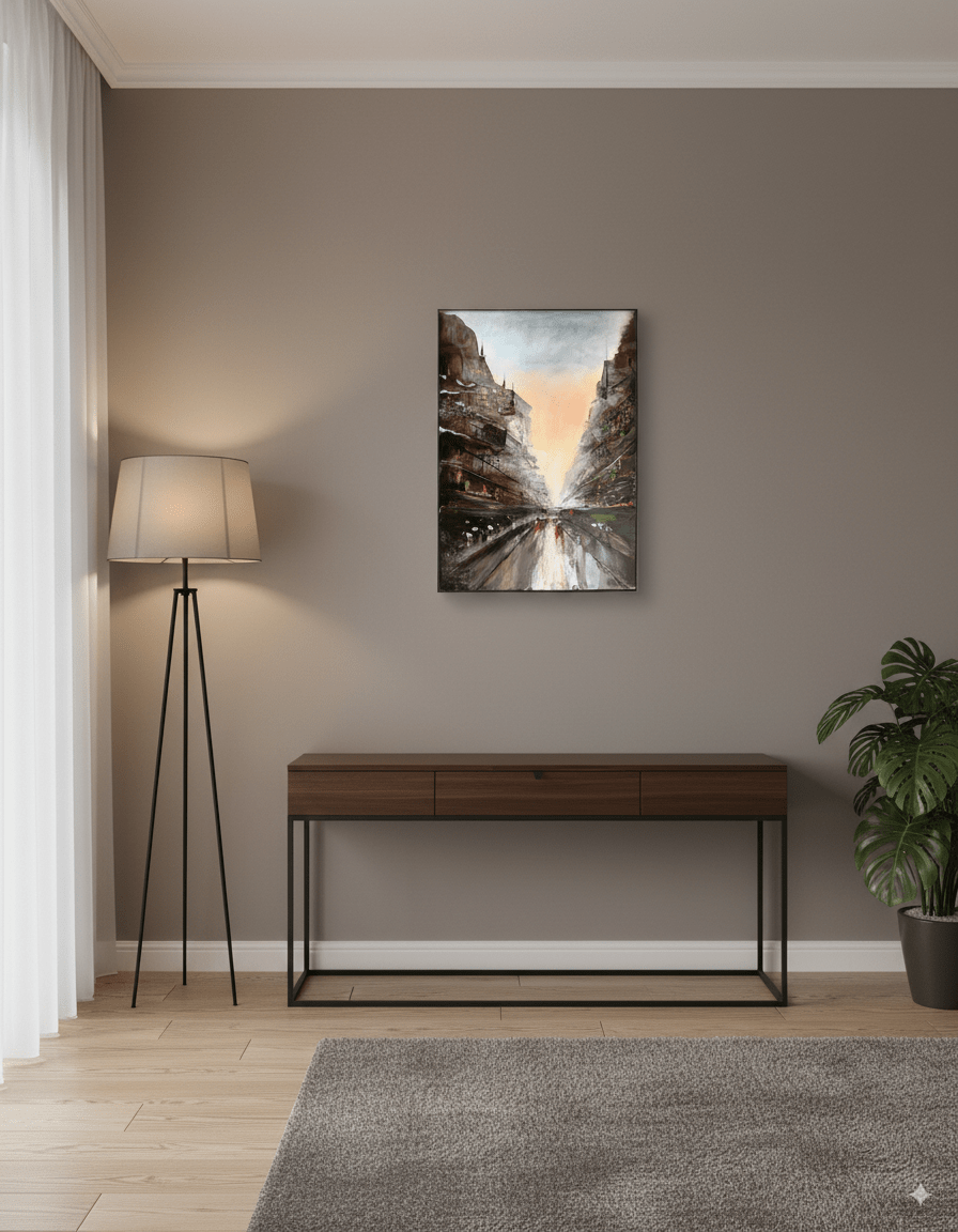 Abstrakt tavla "Jazz" 50*70 cm