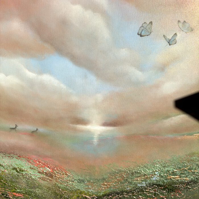 IMG_2600 "På vägen till paradiset" 100*100 cm