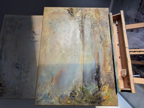 "Meet me at dusk" 50*70 cm