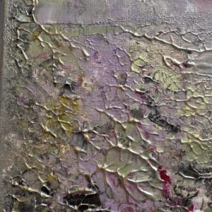 Semiabstrakt tavla "Glow me up" 50*70 cm