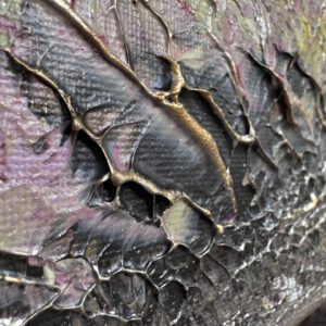 Semiabstrakt tavla "Glow me up" 50*70 cm