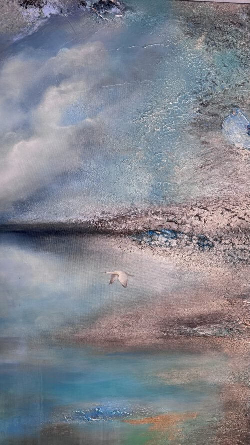 "Blå horizonten" 113*85 cm