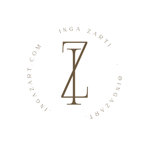 Semiabstrakt konst från Inga Zurabiani