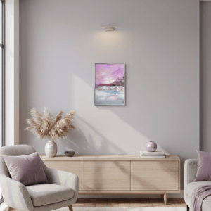 Generated Image January 20, 2026 - 4_45PM (1) abstrakt tavla i lila