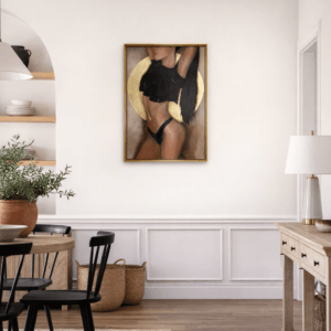 "Libra" 50/70 cm semiabstrakt tavla