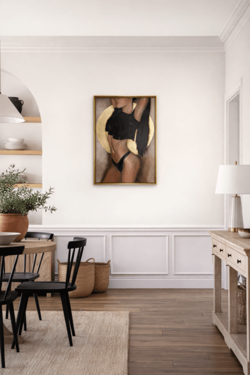 "Libra" 50/70 cm semiabstrakt tavla