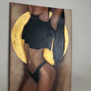 "Libra" 50/70 cm semiabstrakt tavla