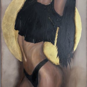 "Libra" 50/70 cm semiabstrakt tavla