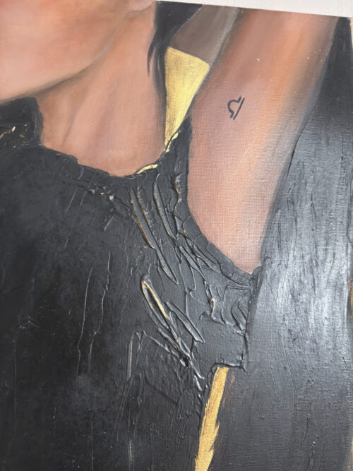 "Libra" 50/70 cm semiabstrakt tavla