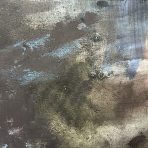 "I Shape What Matters" 60/80 cm semiabstrakt tavla