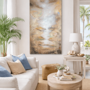 "Foggy Djurgården" 150*75cm 59*29in