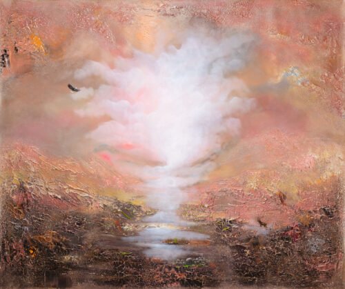 "Scottish Highlands" 120*100cm 47*39in