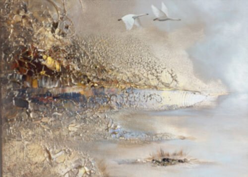 "Breath of Dawn" 50*70cm 19/27in