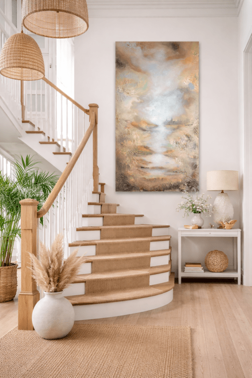 "Foggy Djurgården" 150*75cm 59*29in