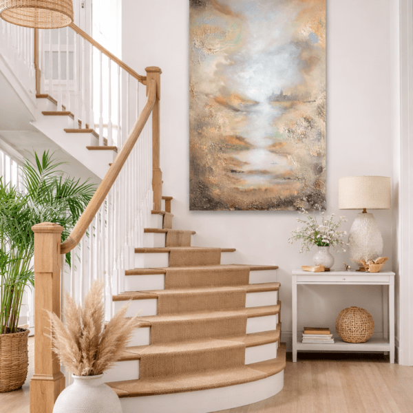 "Foggy Djurgården" 150*75cm 59*29in