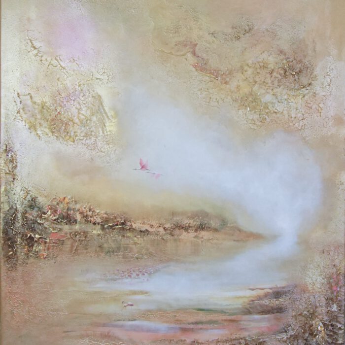 Carmouge "Morning in Camargue" 120*100cm 47*39in