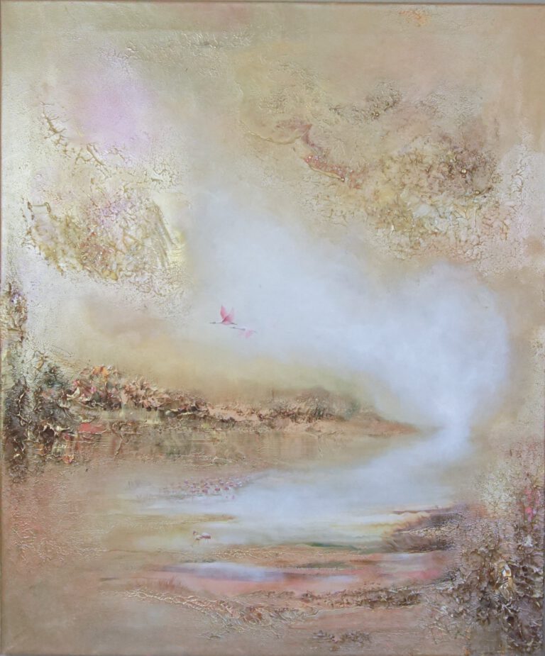 Carmouge "Morning in Camargue" 120*100cm 47*39in