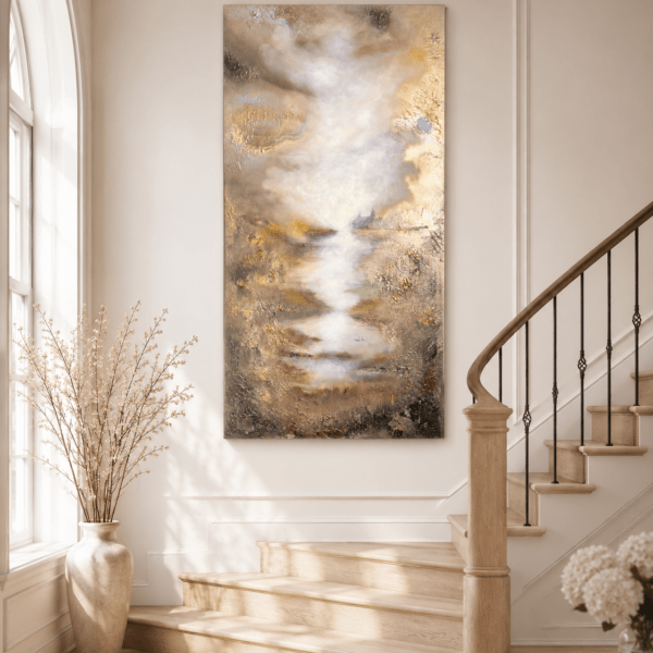 "Foggy Djurgården" 150*75cm 59*29in
