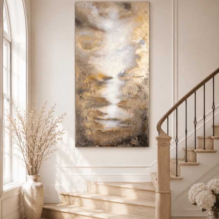 "Foggy Djurgården" 150*75cm 59*29in