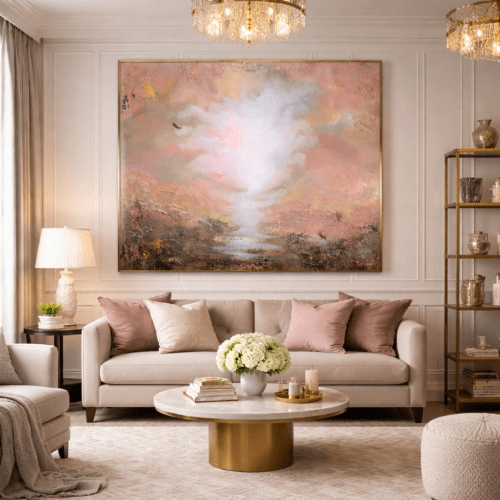 "Scottish Highlands" 120*100cm 47*39in