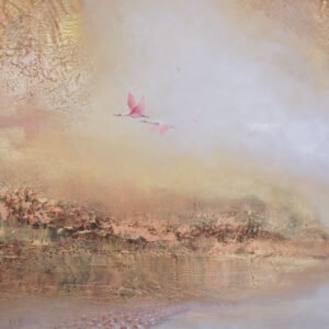 "Morning in Camargue" 120*100cm 47*39in