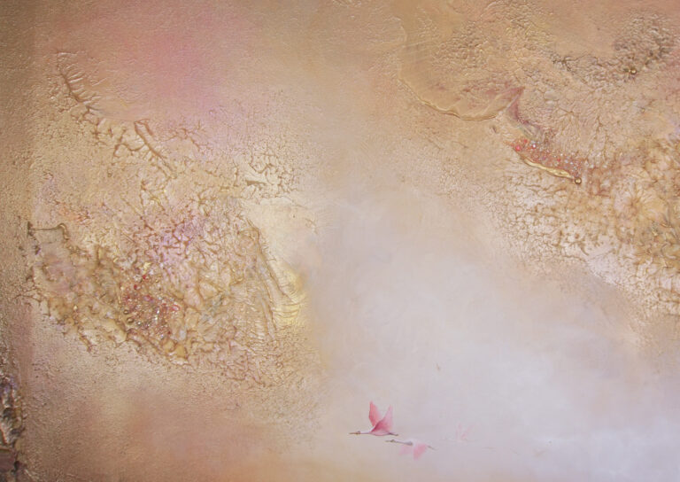 DSC01699 "Morning in Camargue" 120*100cm 47*39in