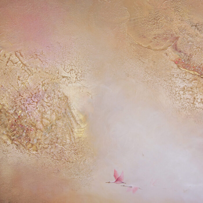 DSC01699 "Morning in Camargue" 120*100cm 47*39in