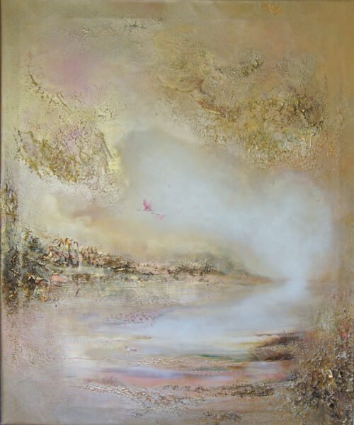 "Morning in Camargue" 120*100cm 47*39in