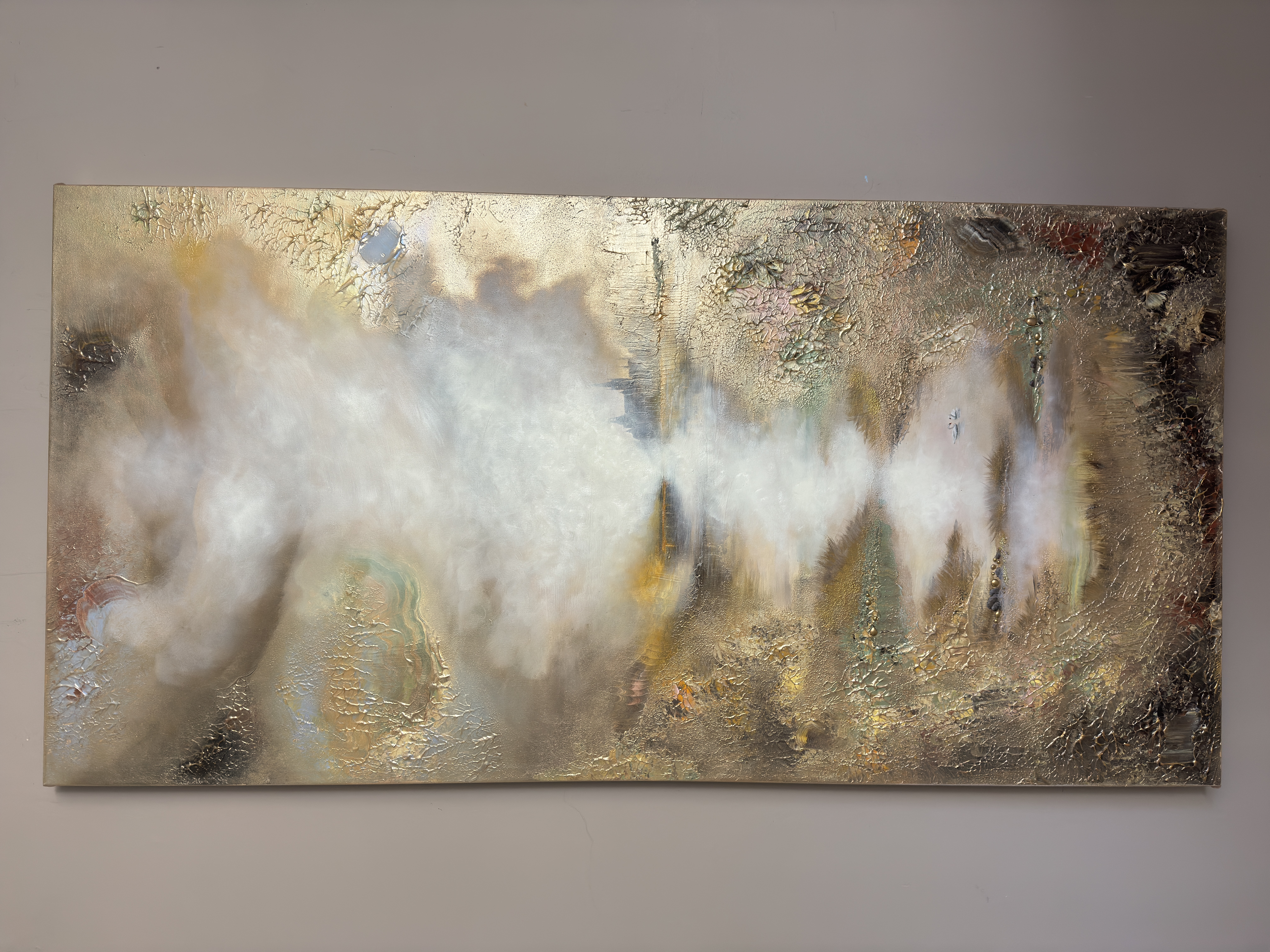 "Foggy Djurgården" 150*75cm 59*29in