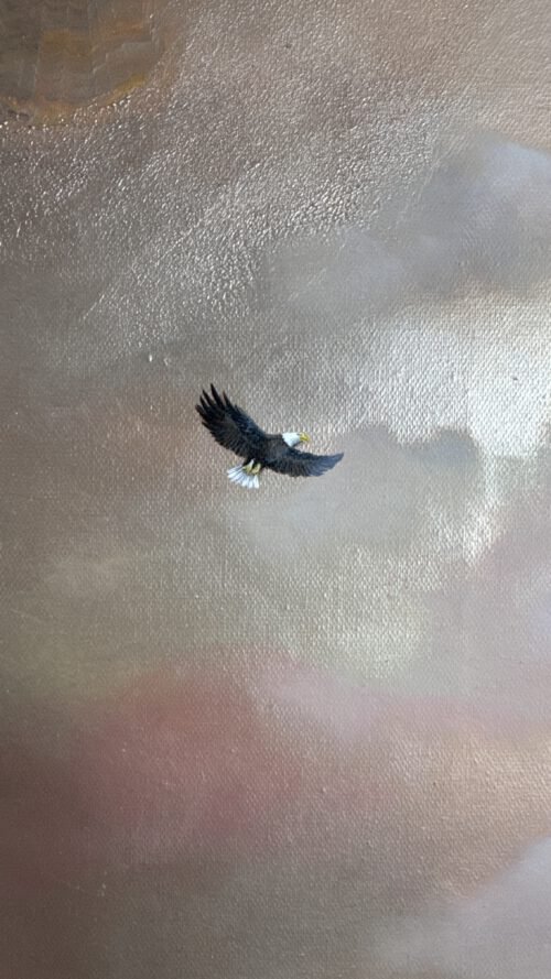 "Scottish Highlands" 120*100cm 47*39in