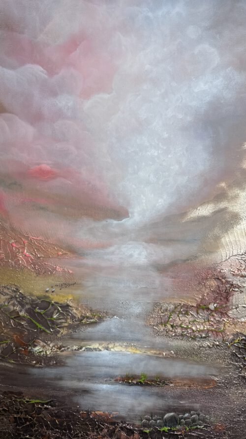 "Scottish Highlands" 120*100cm 47*39in