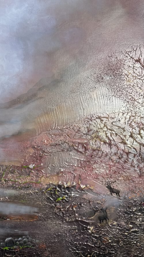 "Scottish Highlands" 120*100cm 47*39in