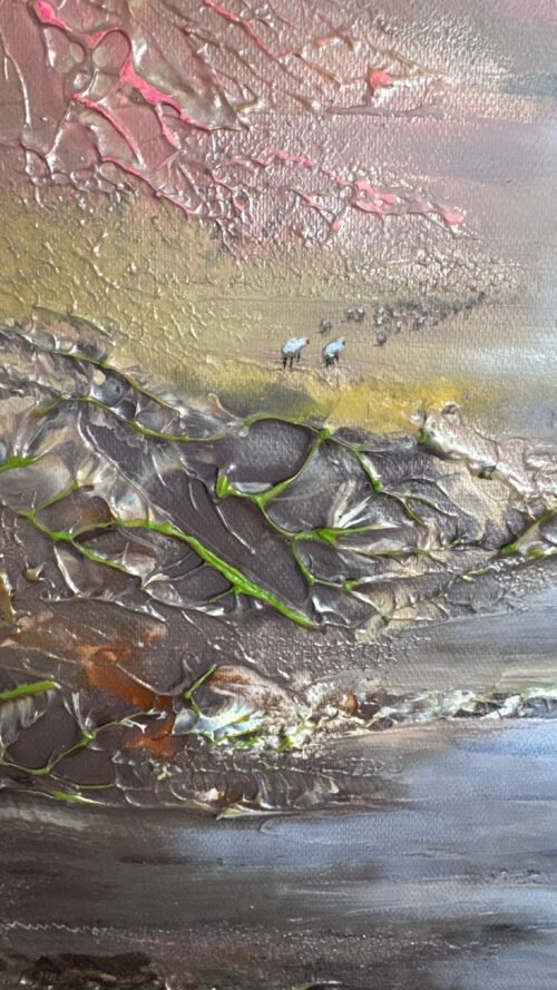 "Scottish Highlands" 120*100cm 47*39in