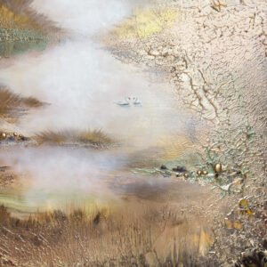 "Foggy Djurgården" 150*75cm 59*29in